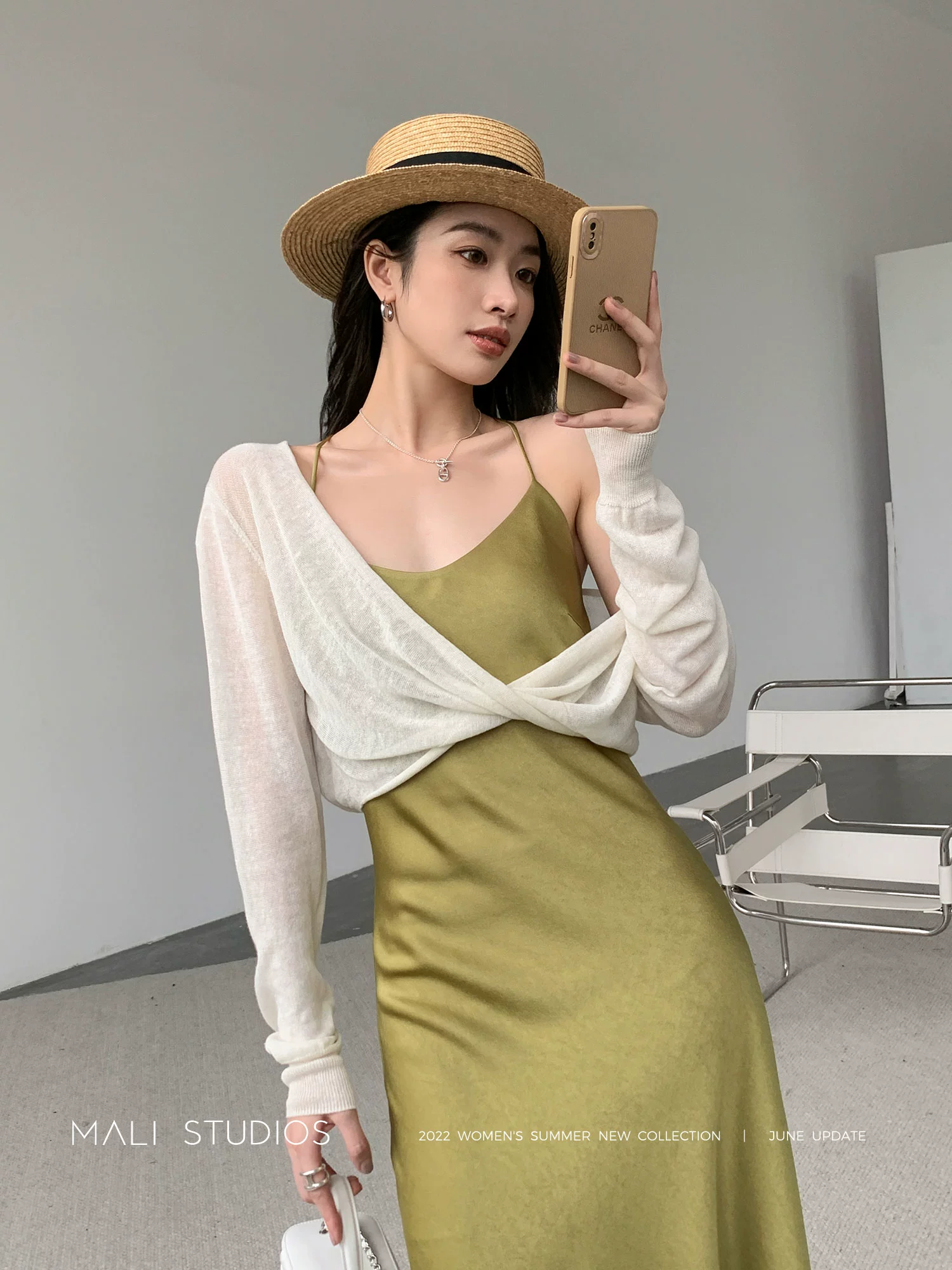 亚麻尼龙定染纱线|法式高级感一片式坎肩防晒衣