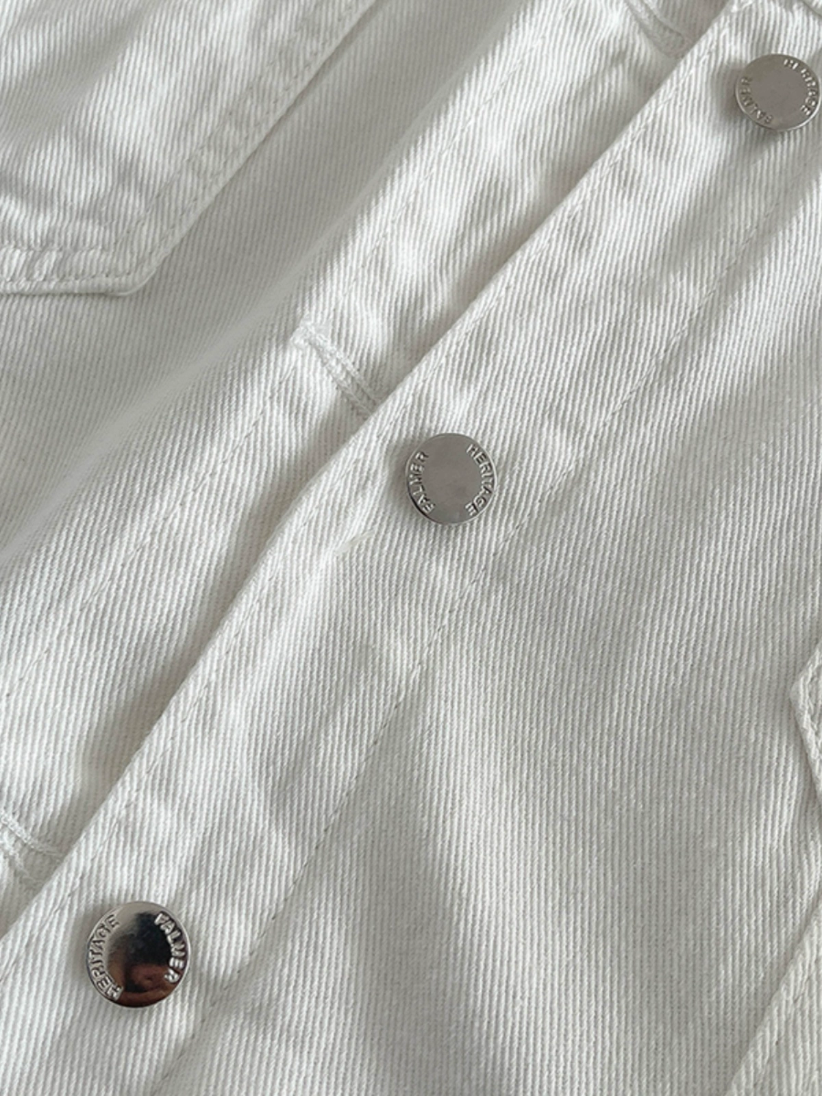 纯色气质个性百搭牛仔外套2024秋季新款韩版女装翻领宽松开衫上衣 - Image 4