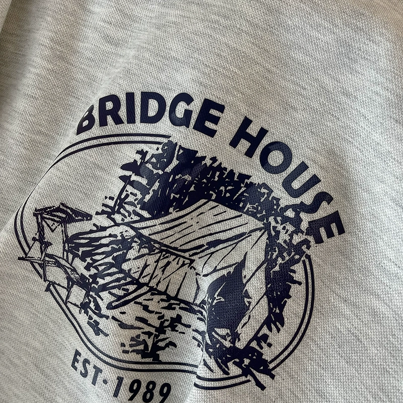 个性休闲时尚印花长袖卫衣2024秋季新款女学院风宽松百搭圆领上衣 - Image 4