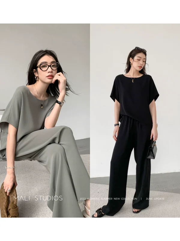 高端醋涤弹力重乔｜ROW极简垂顺空气感四件套