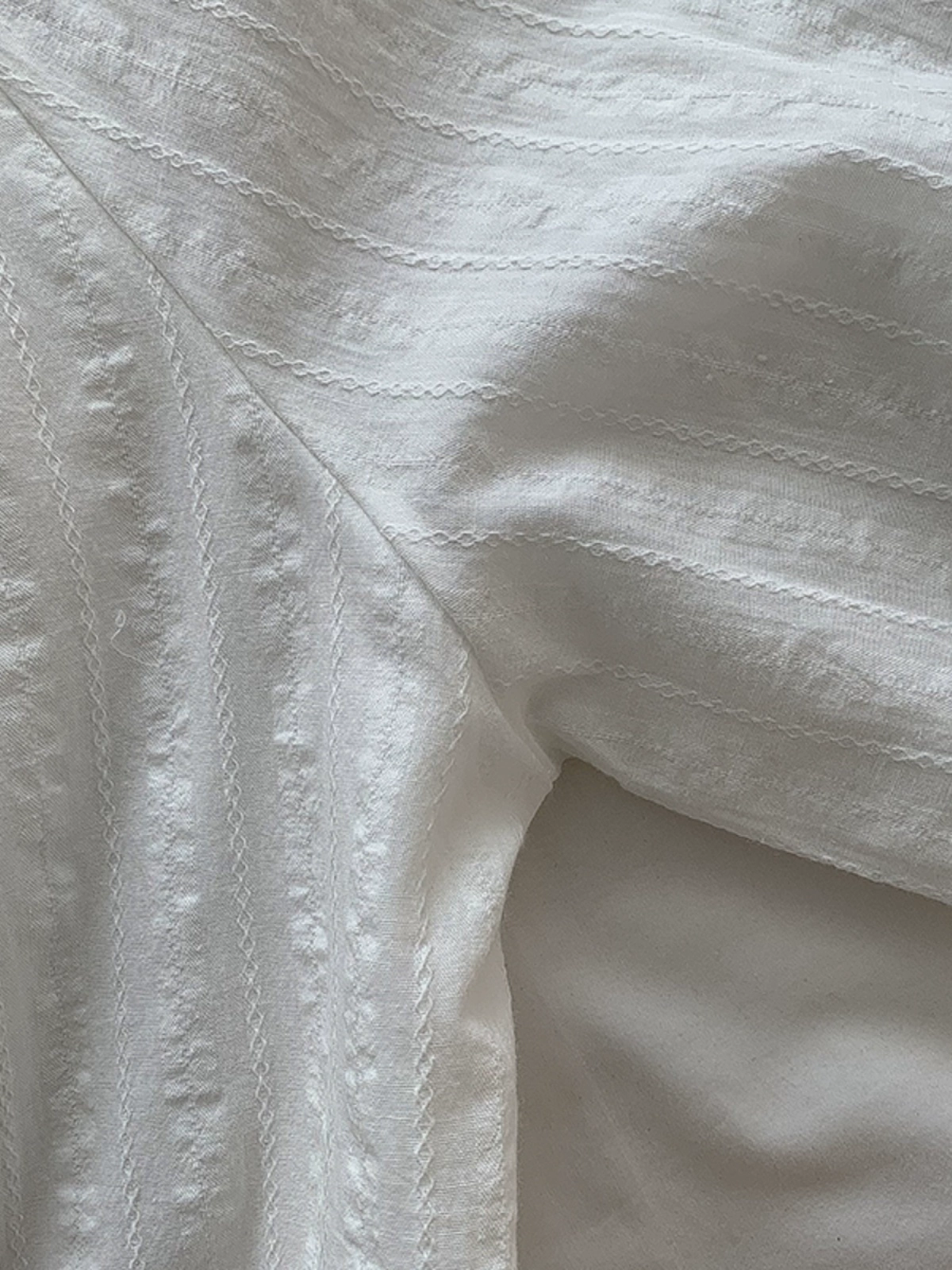 甜美流苏绑带宽松衬衫2024秋季新款女装日系设计感小众泡泡袖上衣 - Image 4