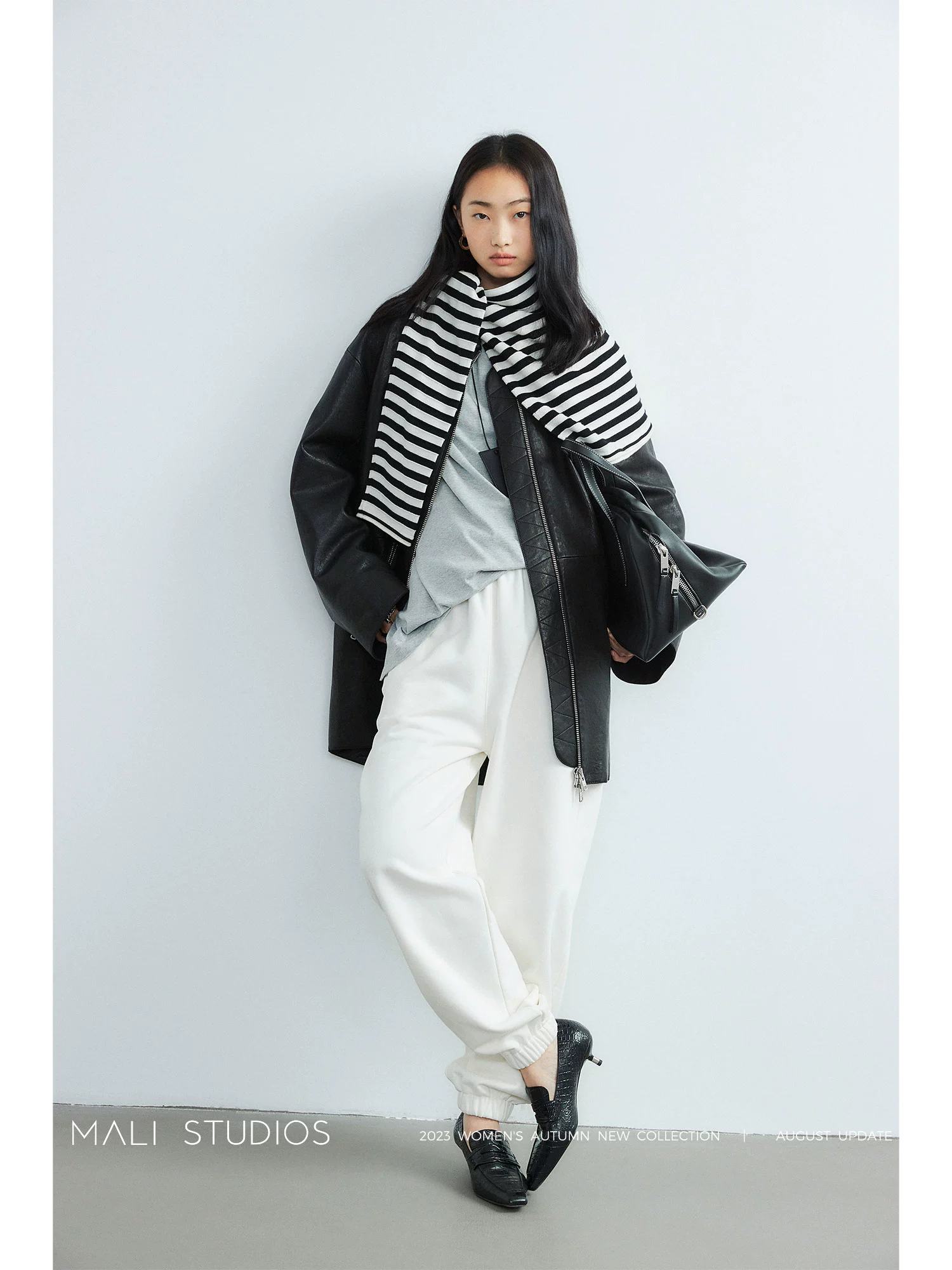 MALI|Athflow风_高品质澳洲棉 随性百搭宽松束脚卫裤 - Image 2