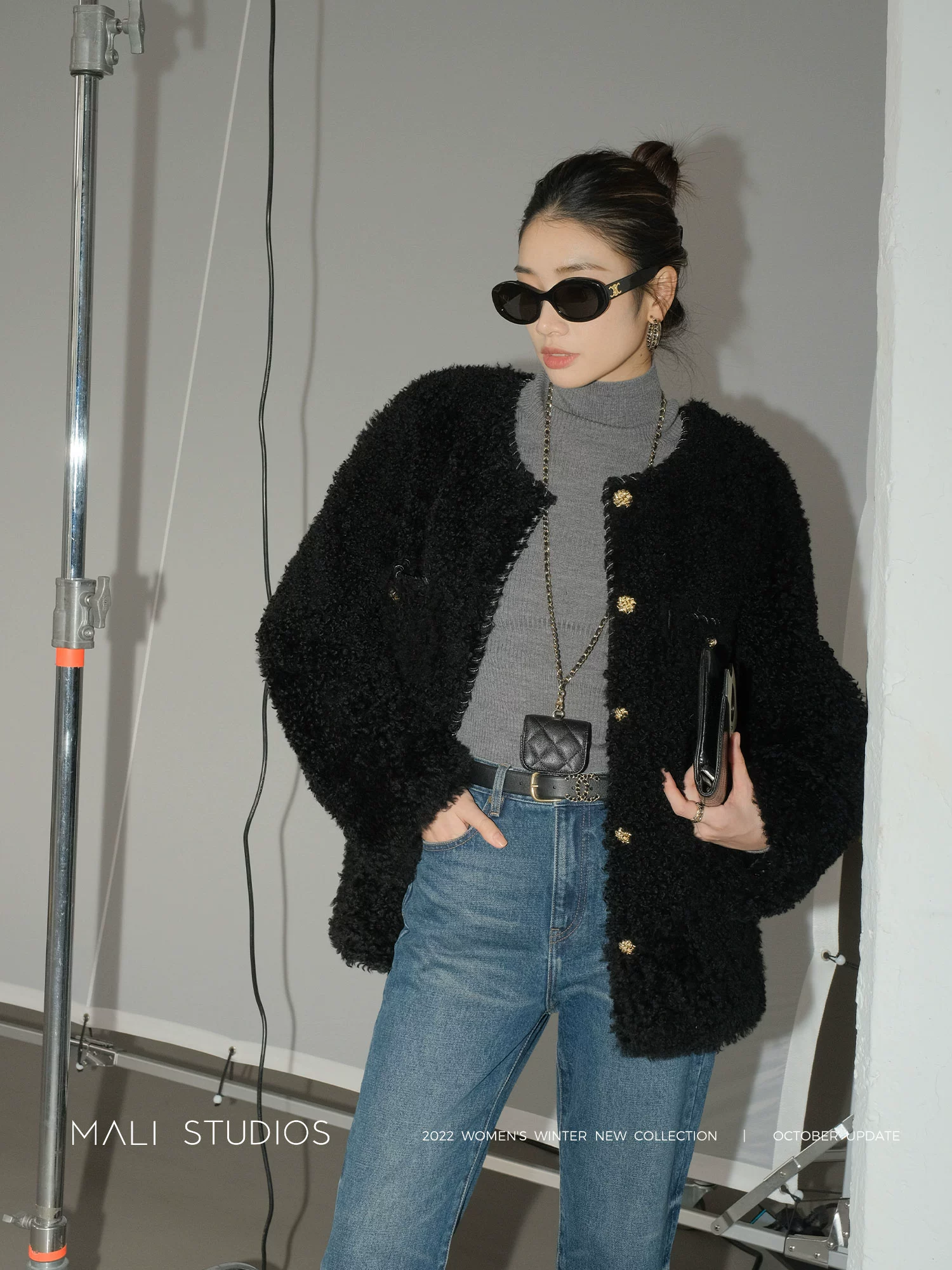 MALI|獨家定制原料 超细美丽奴皮毛一体小香皮草 - Image 2