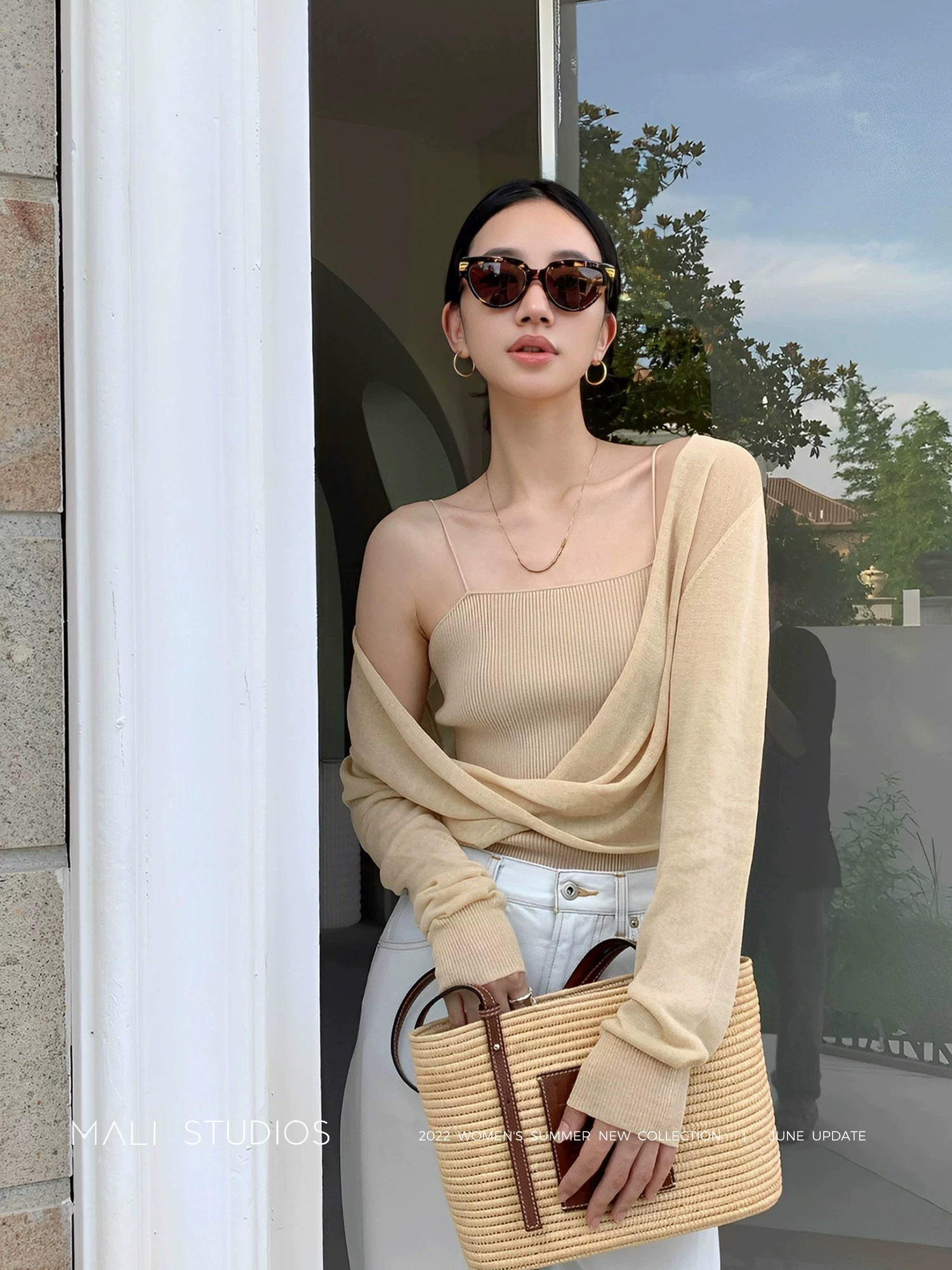 亚麻尼龙定染纱线|法式高级感一片式坎肩防晒衣 - Image 2