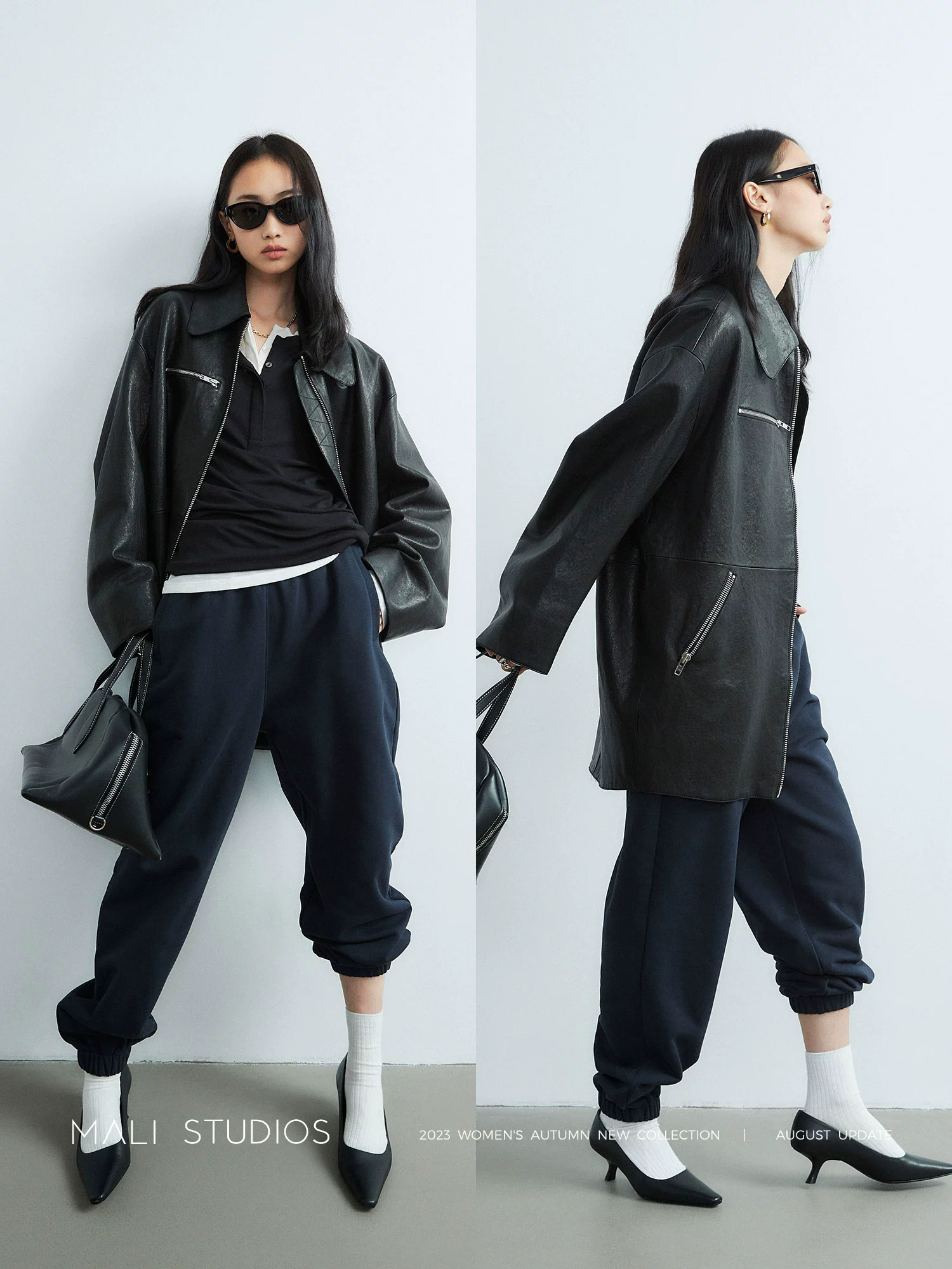 MALI|Athflow风_高品质澳洲棉 随性百搭宽松束脚卫裤 - Image 4