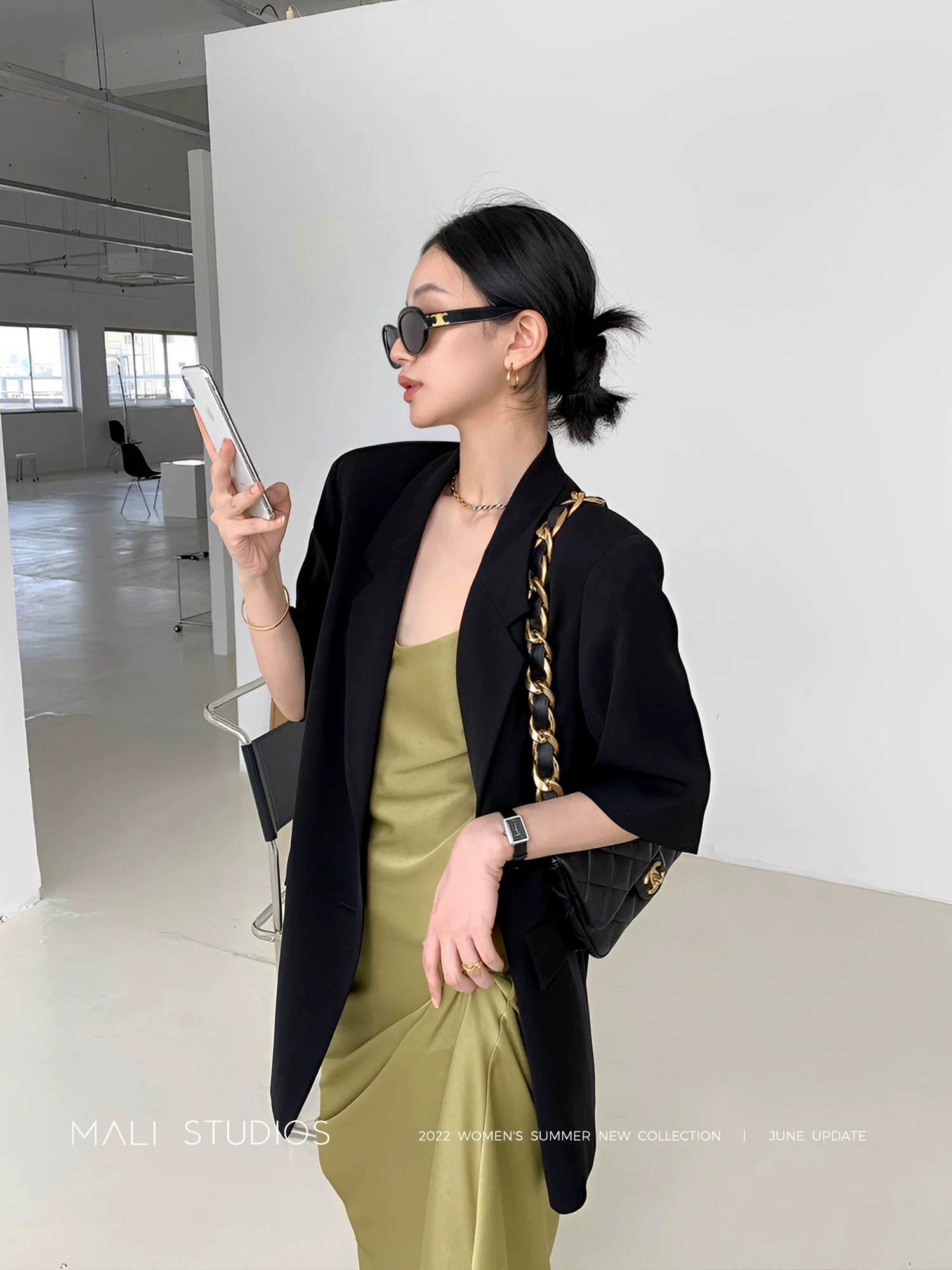 日本进口仿麻/时装感醋酸|五分袖直身廓西&经典西裤 - Image 4