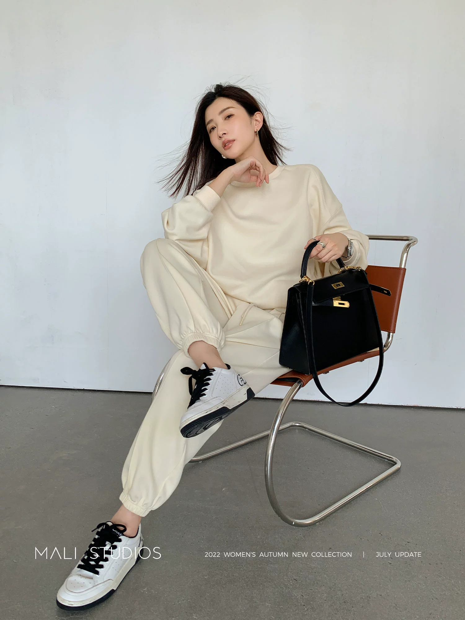 MALI 时髦必入|ATHFLOW风连帽外套+套头卫衣+运动裤三件套 - Image 3