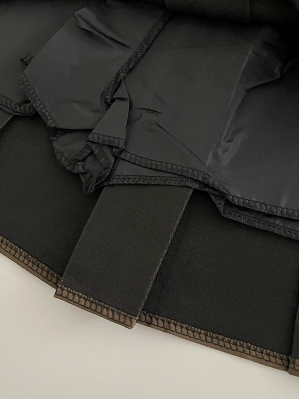 气质纯色百褶半身裙女装2024秋季新款韩版高腰防走光学院风A字裙 - Image 4