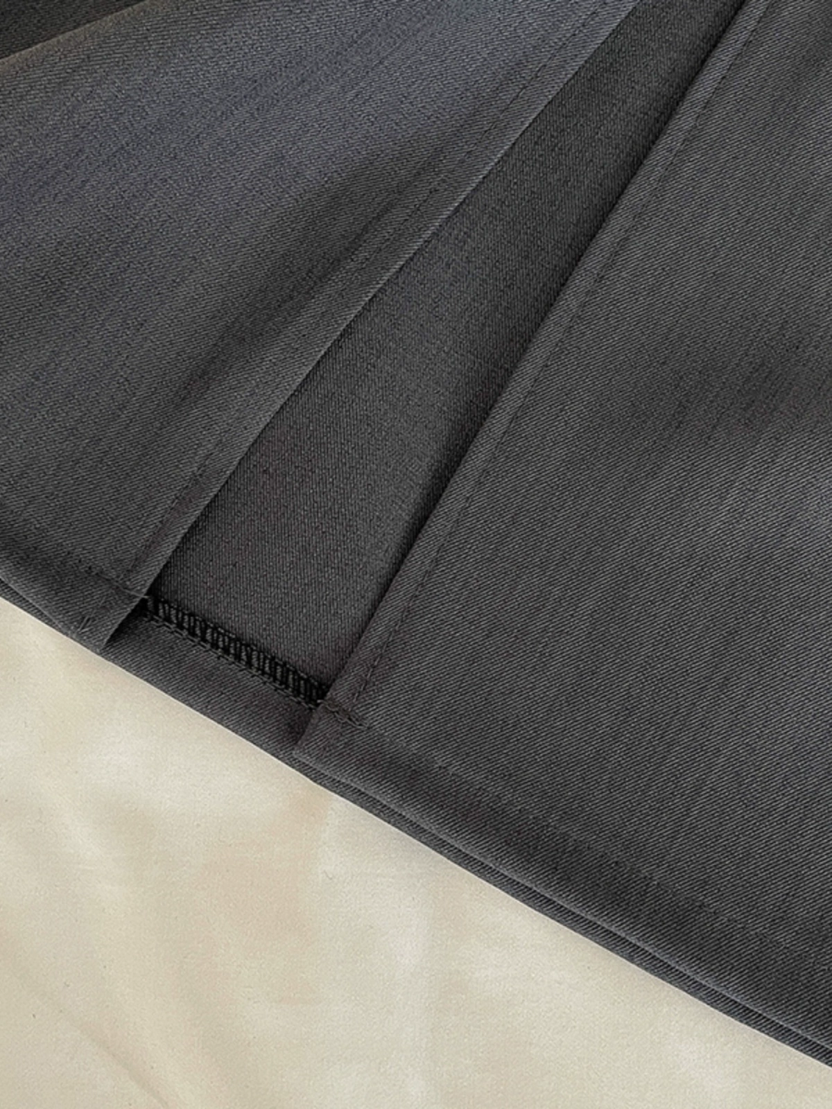 时尚气质纯色高腰半身裙2024秋季新款韩版女装腰带中长款A字裙潮 - Image 5