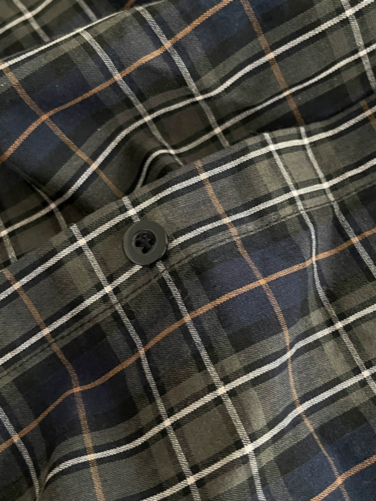 男友风气质格子时尚衬衫2024秋季新款韩版女百搭休闲纽扣开衫上衣 - Image 5