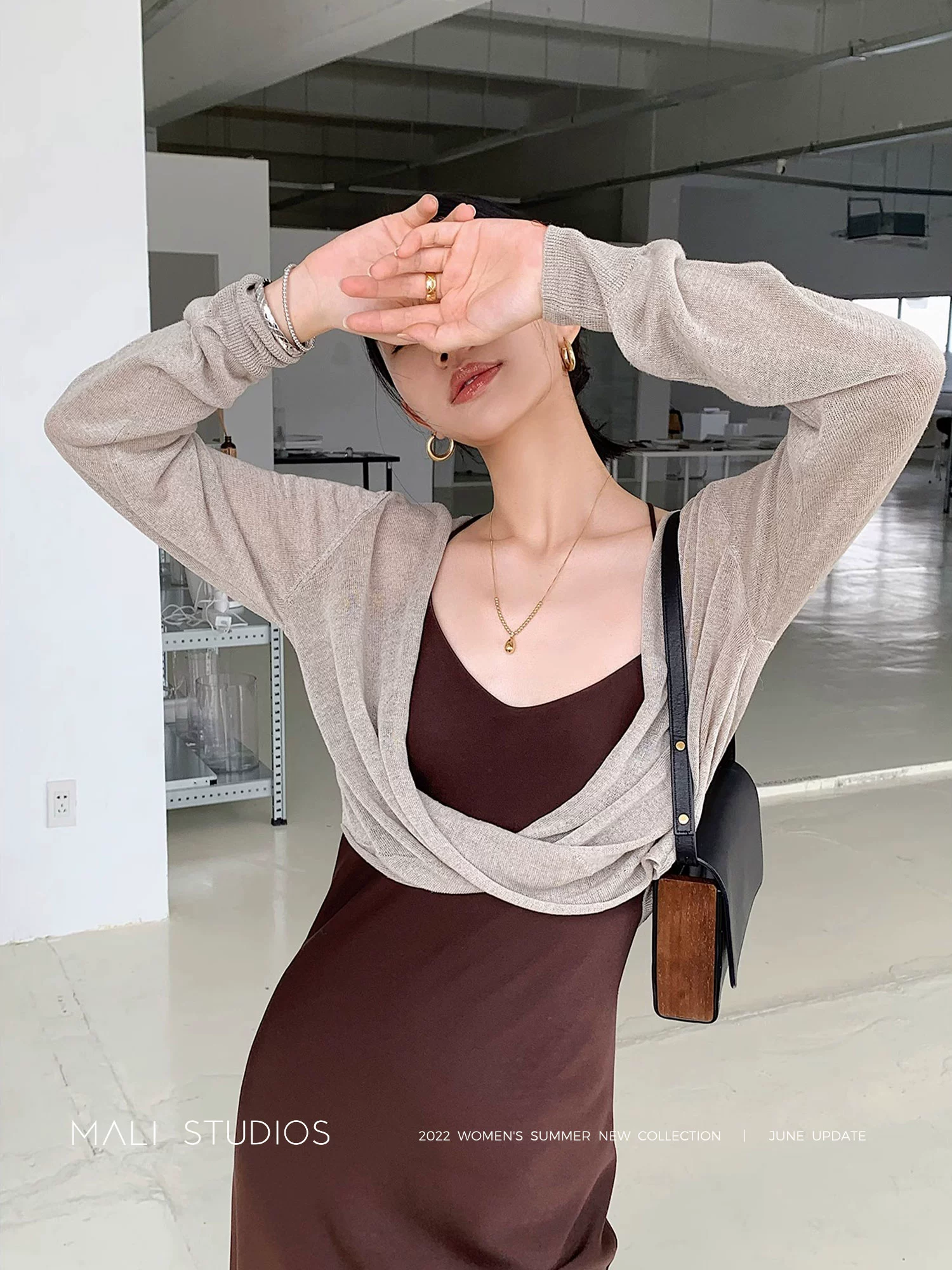 亚麻尼龙定染纱线|法式高级感一片式坎肩防晒衣 - Image 5