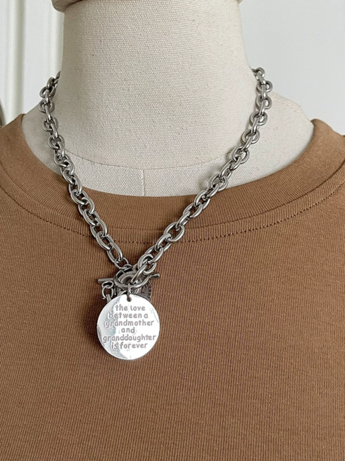 气质纯色简约短袖T恤套装2024夏季新款女装宽松百搭阔腿休闲长裤 - Image 2