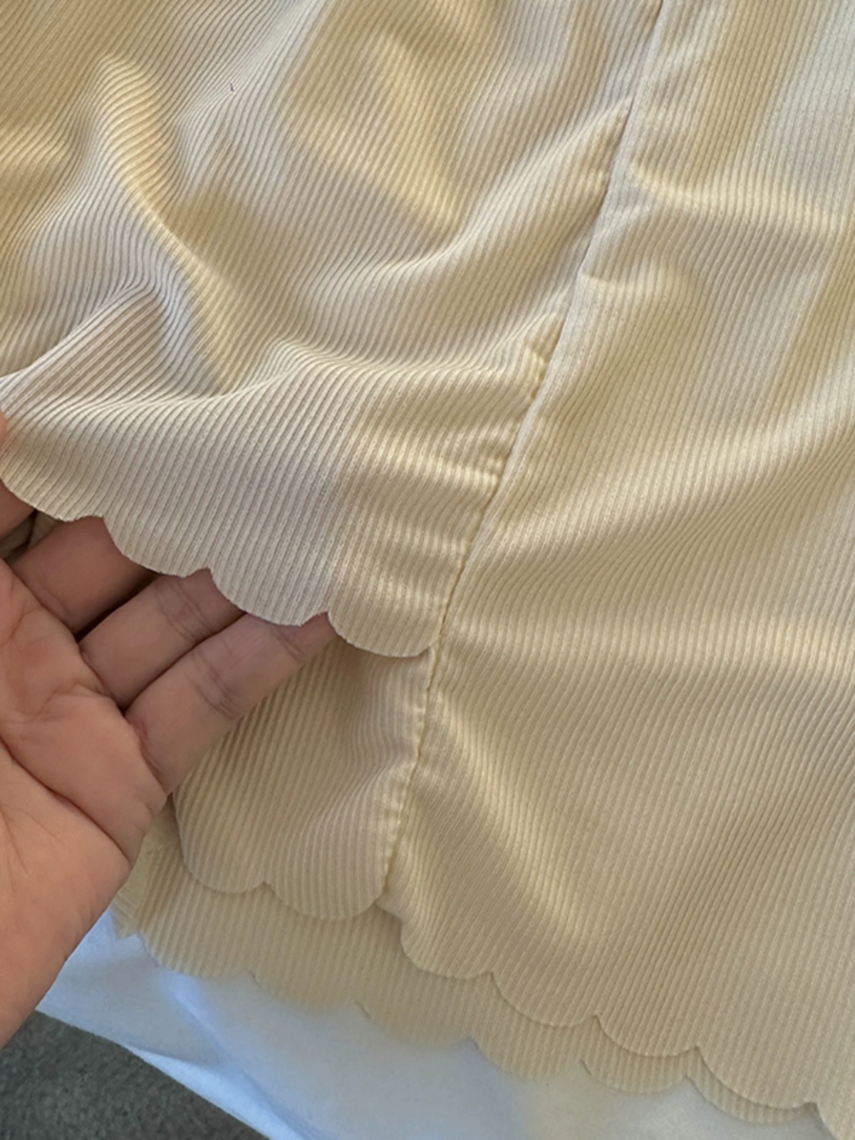 无痕花边纯色打底裤2024夏季新款女松紧腰防走光遮挡三角区安全裤 - Image 4